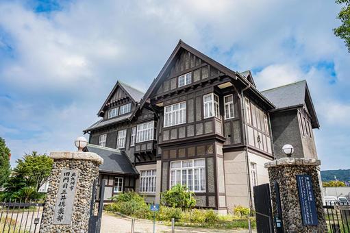 福岡県　門司港レトロの美しい建築と街並み 門司港レトロ,北九州,福岡の写真素材