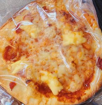 ピザパン ピザパン ピザ,天然酵母パン,パンの写真素材