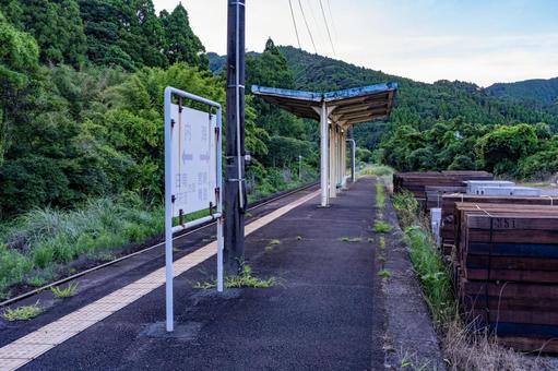 JR九州 内海駅 宮崎県宮崎市 JR九州 内海駅 宮崎県宮崎市 無人駅,内海駅,駅の写真素材
