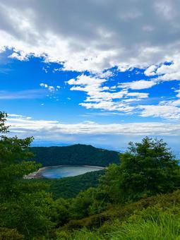 赤城小沼 赤城小沼 赤城小沼,小沼,地蔵岳の写真素材