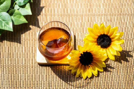 アイスティ2 アイスティ2 アイスティ,麦茶,冷たいの写真素材