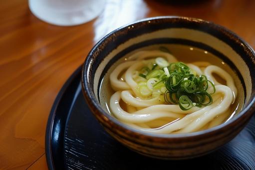 ねぎかけうどん ねぎかけうどんの写真