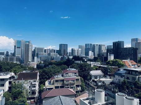 都市の住宅街 都市の住宅街 ビル群,街並み,風景の写真素材