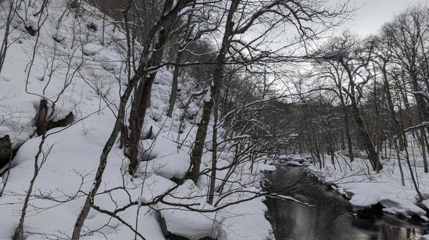 Oirase in winter, JPG Oirase in winter, JPG
