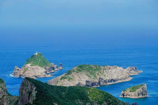 島根・隠岐道後の白島海岸 白島海岸,道後,隠岐の写真素材