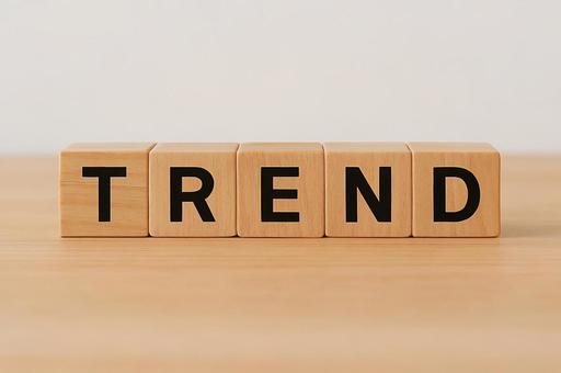 【単語ブロック】TREND 【単語ブロック】TRENDの写真