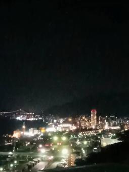 夜景 夜景,夜,ライトの写真素材