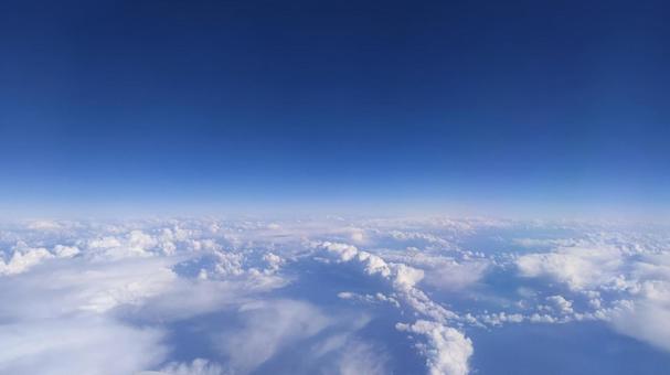 雲の上 №96 雲の上 №96 空,地球,晴れの写真素材