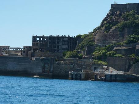 軍艦島 軍艦島の写真