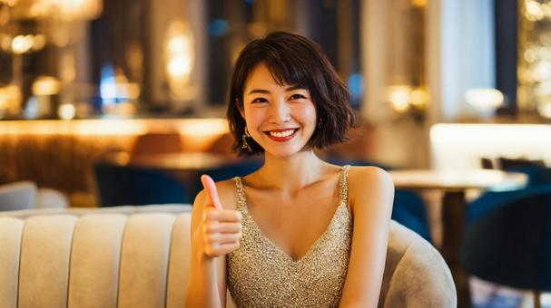 煌びやかなホステス4の写真