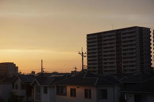 夕焼け 夕焼けの写真