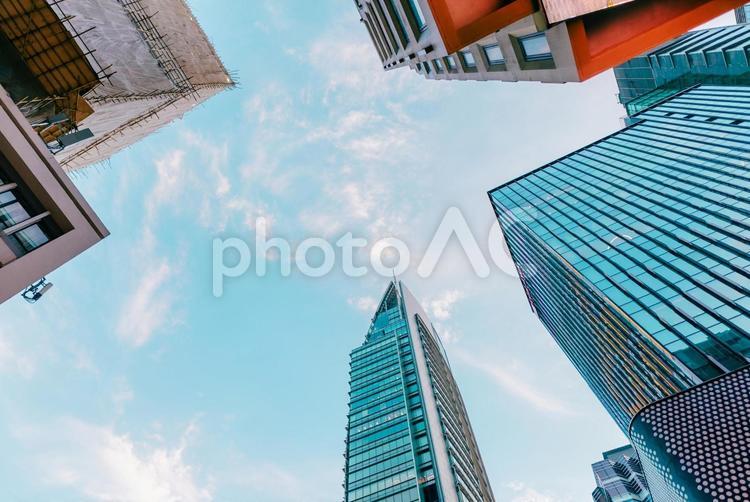 【香港】香港の街並み 香港,アジア,都心の写真素材