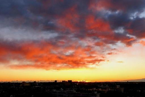 朝焼け dawn 朝焼け dawnの写真