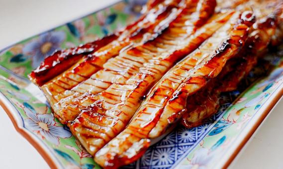 Grilled eel with chikuwa 2, JPG Grilled eel with chikuwa 2, JPG