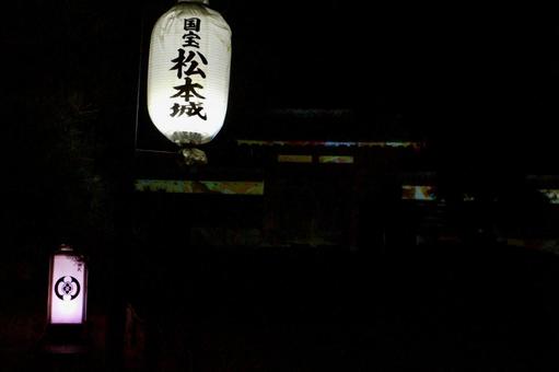 Matsumoto Castle lanterns, matsumoto castle, lantern, light up, JPG