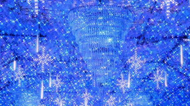 御殿場高原時之栖のイルミネーション イルミネーション,夜景,ライトアップの写真素材