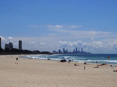 バーレイヘッズビーチ 海,ビーチ,オーストラリアの写真素材