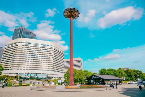 【大阪】大阪城公園の雰囲気の写真