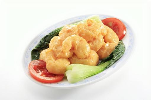エビマヨ エビのマヨネーズ和え エビマヨ エビのマヨネーズ和え エビマヨ,マヨネーズ,海老マヨネーズの写真素材