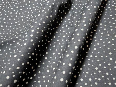 ブラック×ホワイト ドット地4 ブラック×ホワイト ドット地4 布,生地,ドットの写真素材