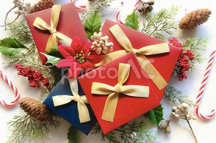 クリスマスプレゼント クリスマスプレゼント,クリスマス,ギフトの写真素材