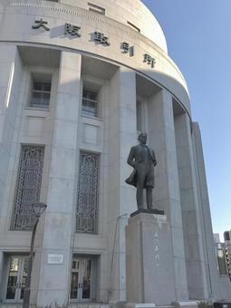 大阪取引所 大証,北浜,株式市場の写真素材