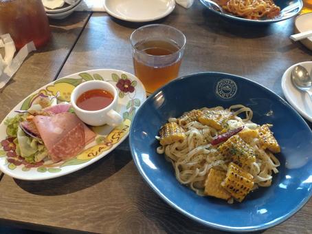 イタリアン　ランチ ランチ,イタリアン,パスタの写真素材