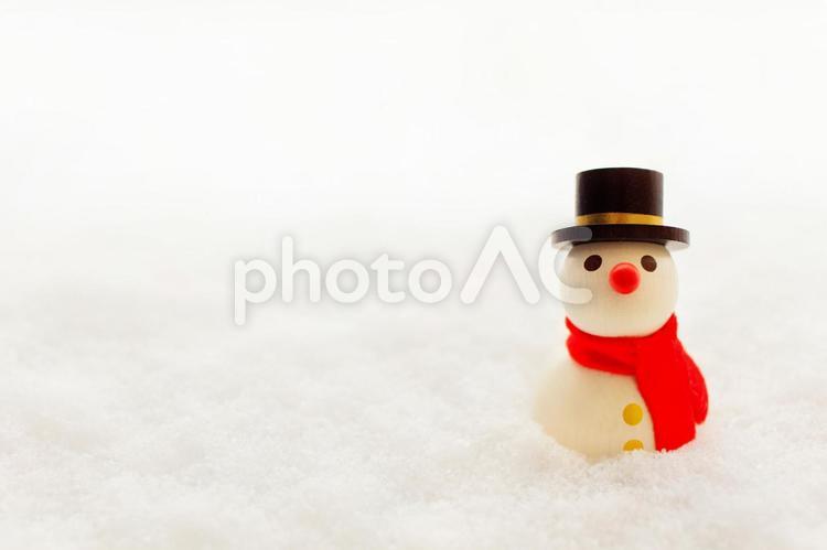 クリスマス32-雪だるまさん- クリスマス,xmas,クリスマスイブの写真素材