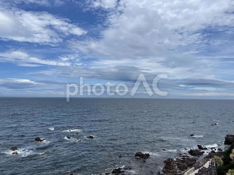 海と空 海,空,青の写真素材