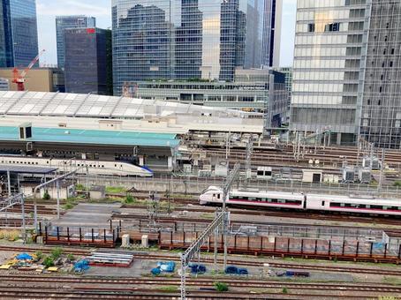 東京風景・東京駅 東京風景・東京駅 東京駅,駅,線路の写真素材