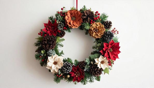 クリスマス スワッグ クリスマス スワッグの写真