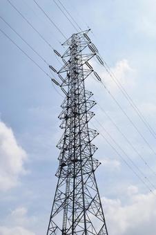 Transmission tower High voltage AC, JPG
