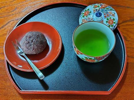 japanese sweets japanesesweets,和菓子,おはぎの写真素材