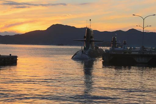 夕暮れヤマトの写真