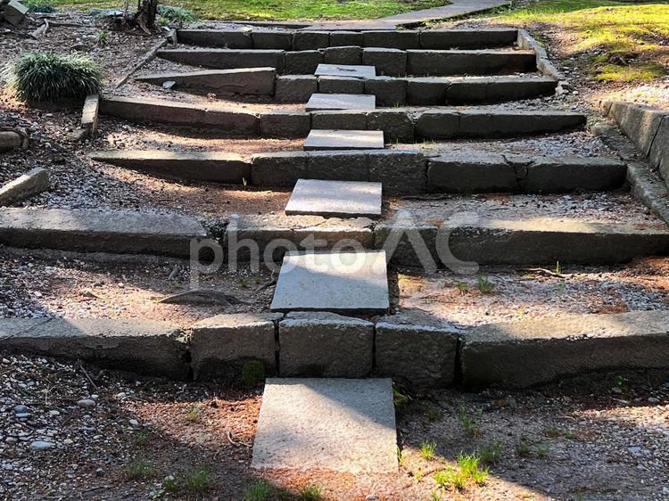 古い寺の石段 石段,古刹,お寺の写真素材