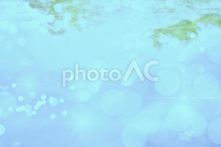 幻想の風景　水面への反映Ⅲ 幻想,水面,色彩の写真素材