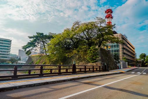 【福井】福井城跡にある福井県庁の写真