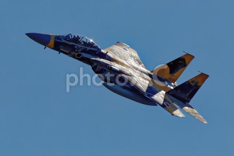アグレッサーF-15DJ イーグル,戦闘機,空自の写真素材