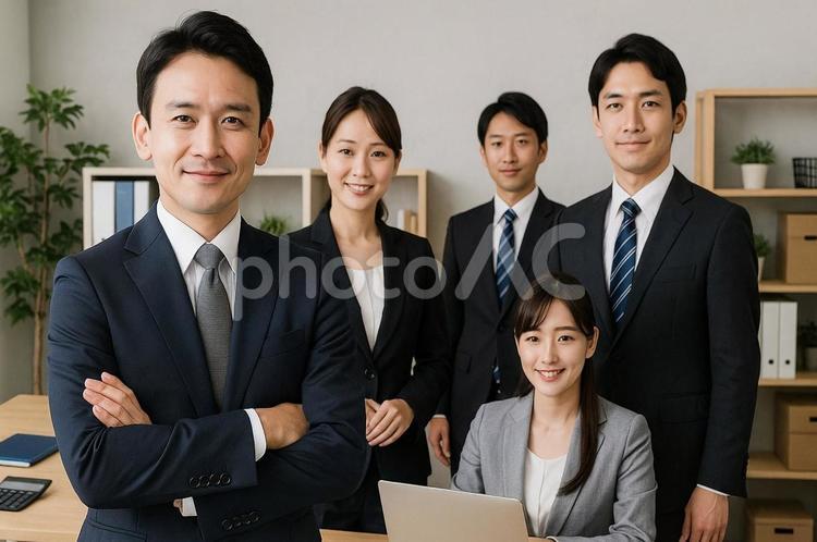 中小企業・ビジネスチーム・会議・職場 中小企業,会議,チームワークの写真素材