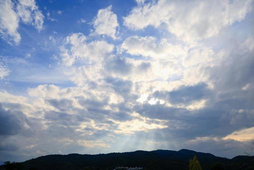 青空 雲 青空 雲の写真