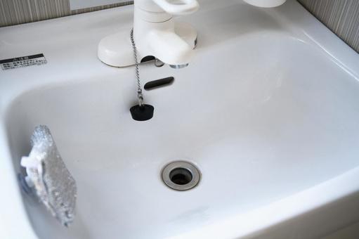 洗面台の排水溝 排水溝,洗面台,大掃除の写真素材