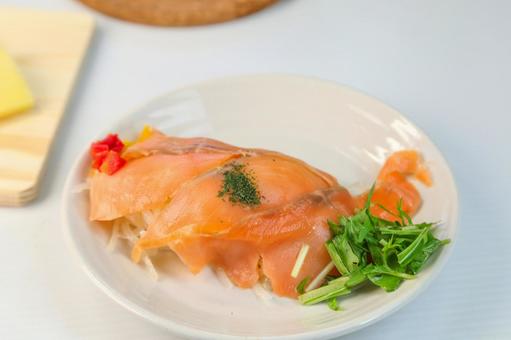スモークサーモン スモークサーモンの写真
