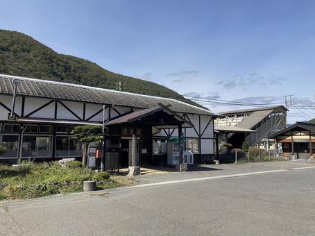 藪原駅 藪原駅 藪原駅,中央線,中央西線の写真素材