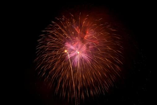 打ち上げ花火が開く瞬間01 打ち上げ花火が開く瞬間01 花火,打ち上げ花火,花火大会の写真素材