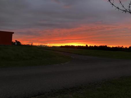 夕焼け 夕焼けの写真