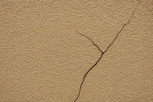 戸建の外壁のクラック5 戸建の外壁のクラック5の写真