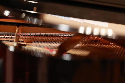 ピアノの弦 ピアノ,弦,グランドピアノの写真素材