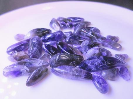 アメシスト(サザレ石) アメシスト(サザレ石)の写真