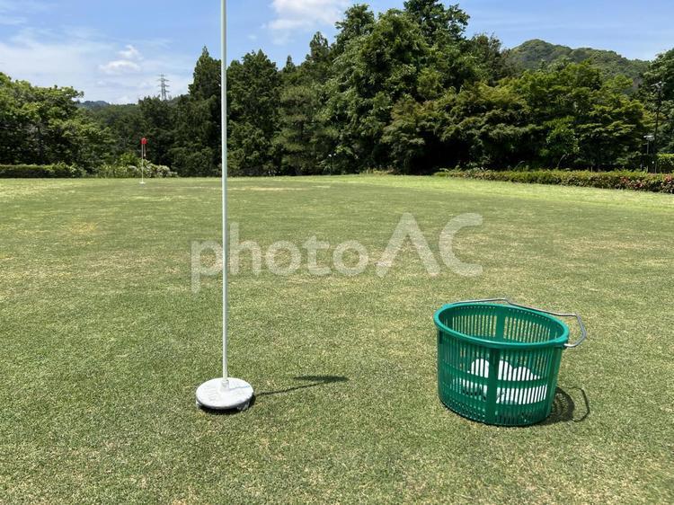 ゴルフ練習場アプローチエリア ゴルフ,練習場,アプローチの写真素材