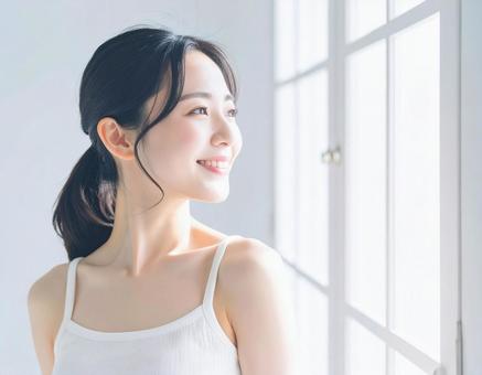 化粧品・美容イメージの女性 3 化粧品・美容イメージの女性 3の写真